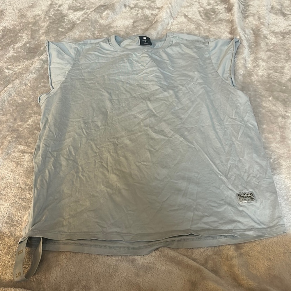 G star raw cropped tee
